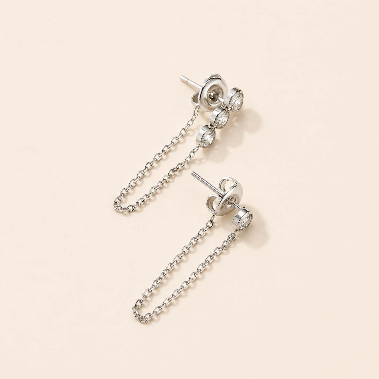 Ava Chain earrings