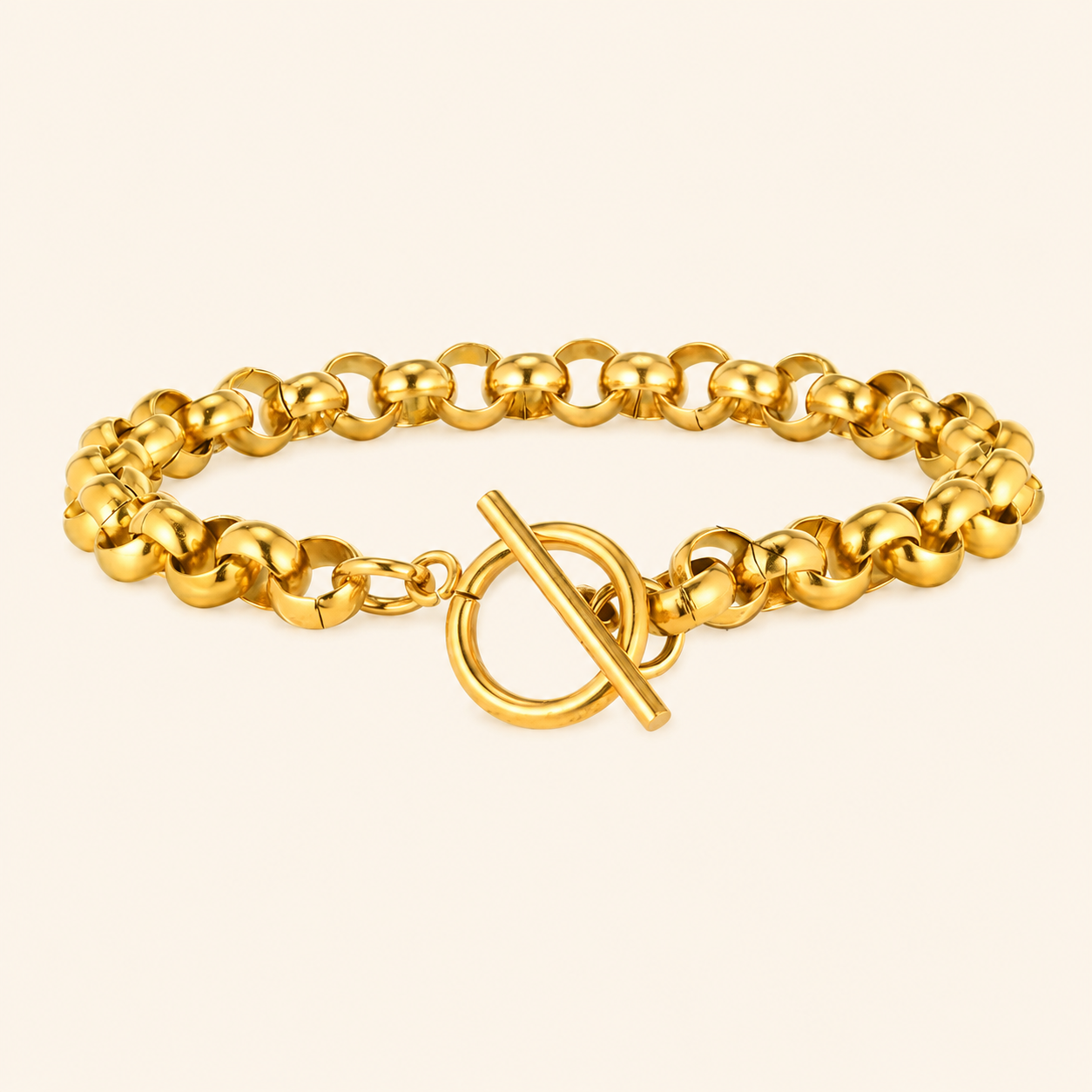 Roxy Chunky Gold Bracelet