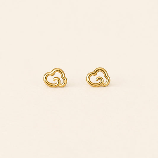 Delicate Cloud Earrings