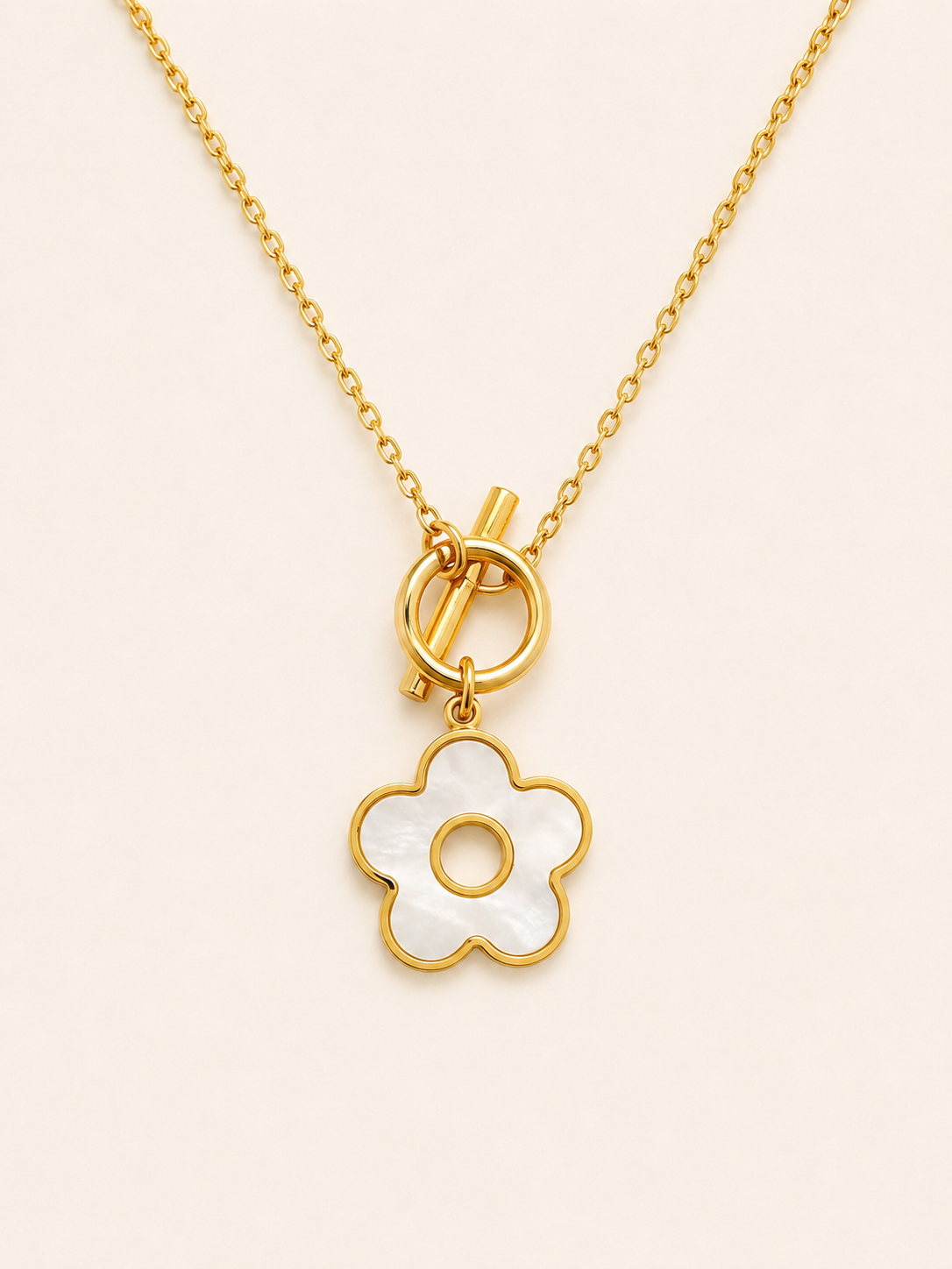 Camellia Gold Necklace
