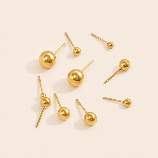 Simple Stud Earrings