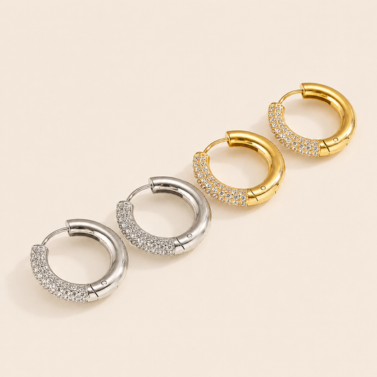 Bloom Hoop Earrings