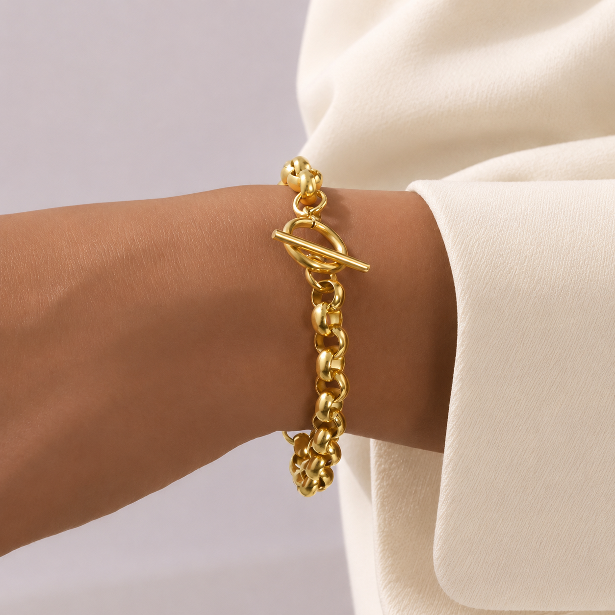 Roxy Chunky Gold Bracelet