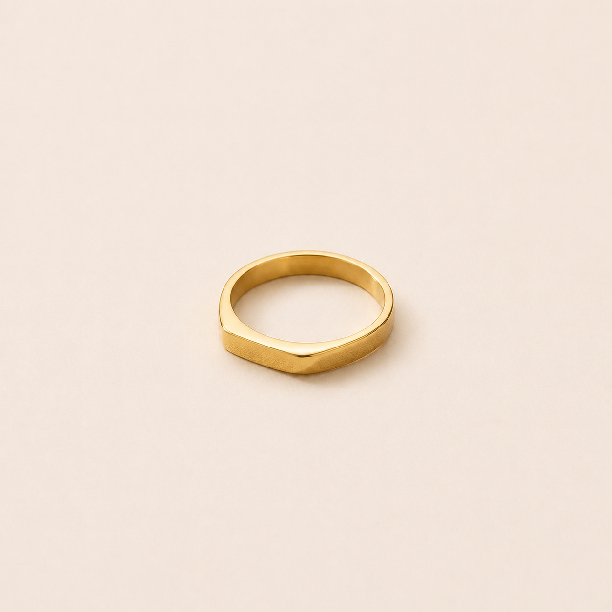 Gold Bar Ring