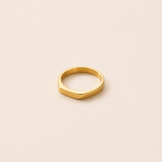Gold Bar Ring