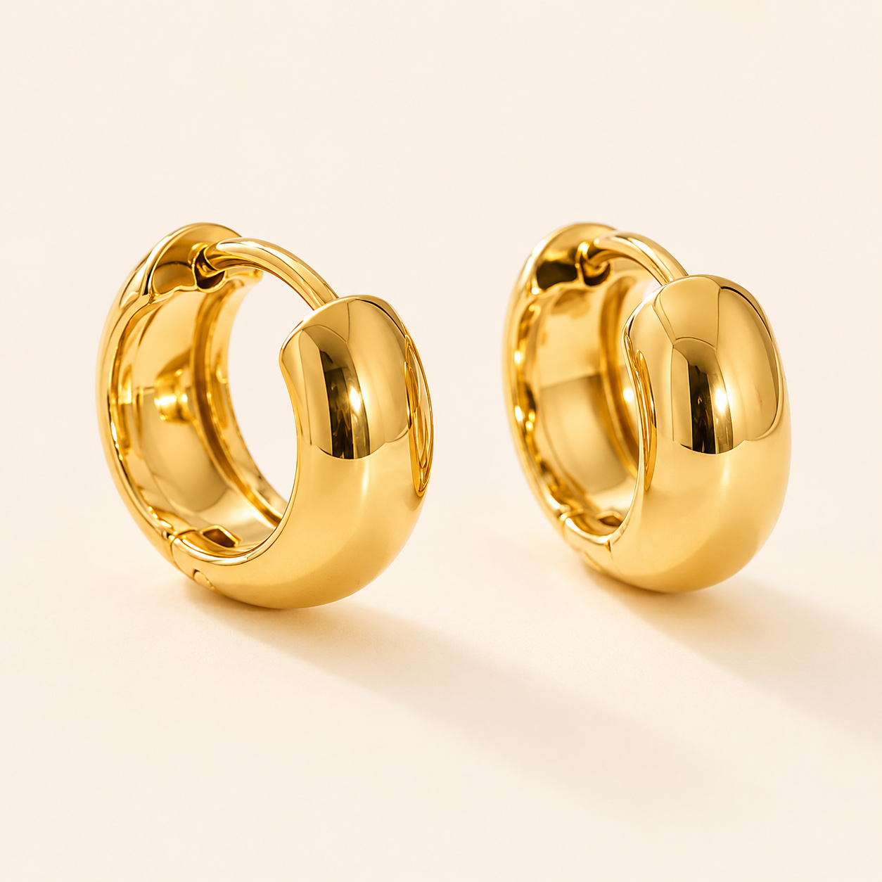 Jazzy  Huggie Hoops
