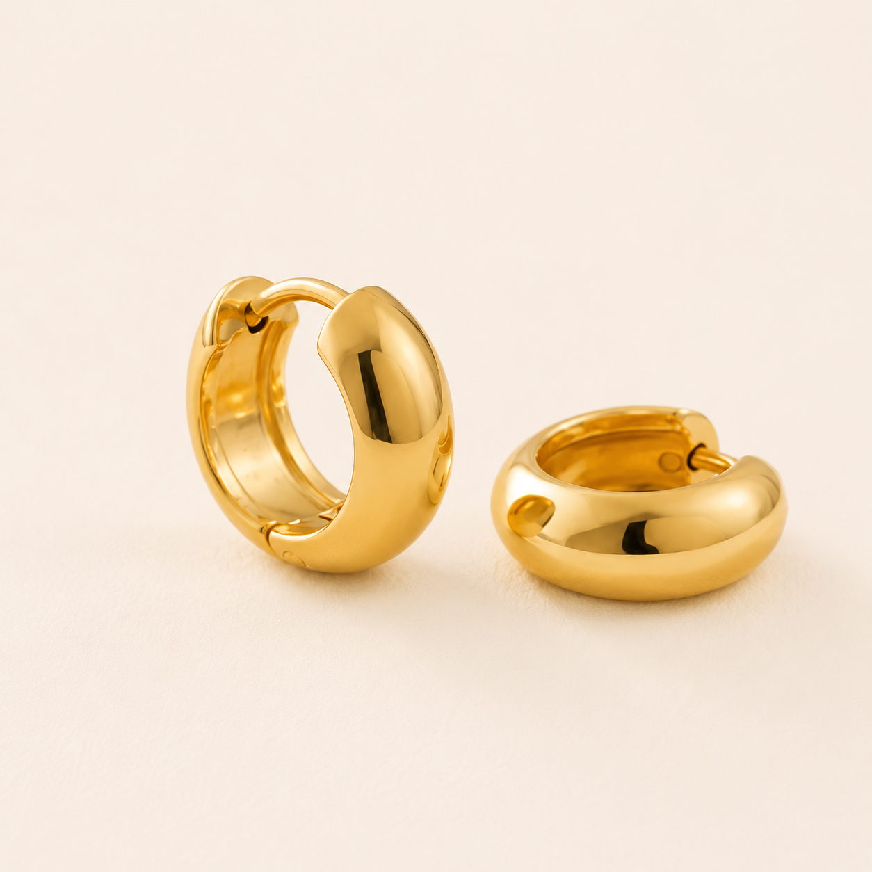 Jazzy  Huggie Hoops