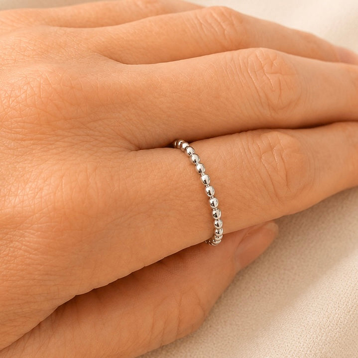 Simi Dainty Silver Stackie Ring