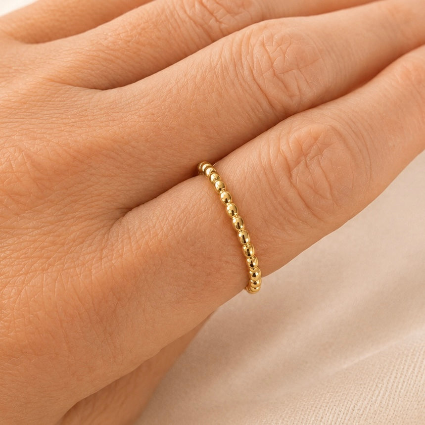 Simi Dainty Gold Stackie Ring