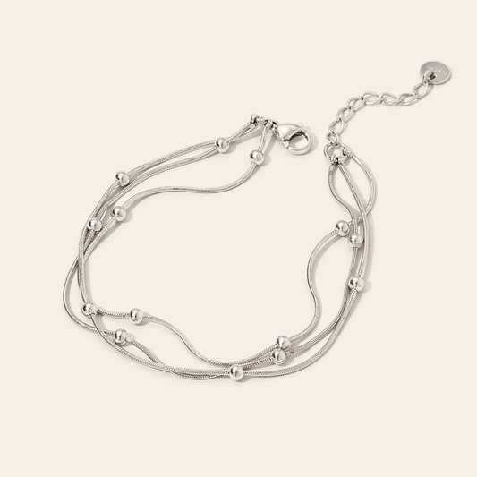 3 Layer Beaded Bracelet