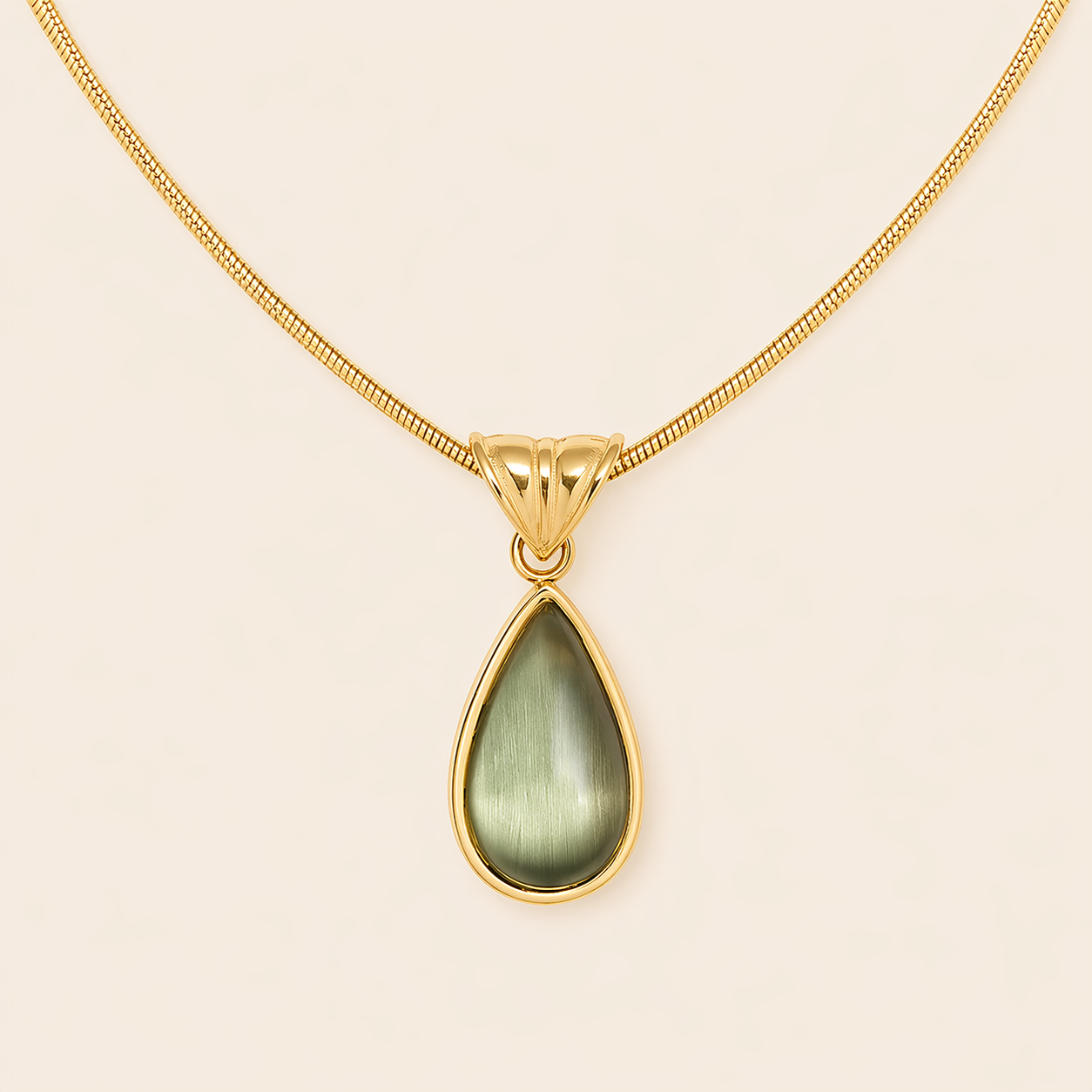 Water Droplet Necklace