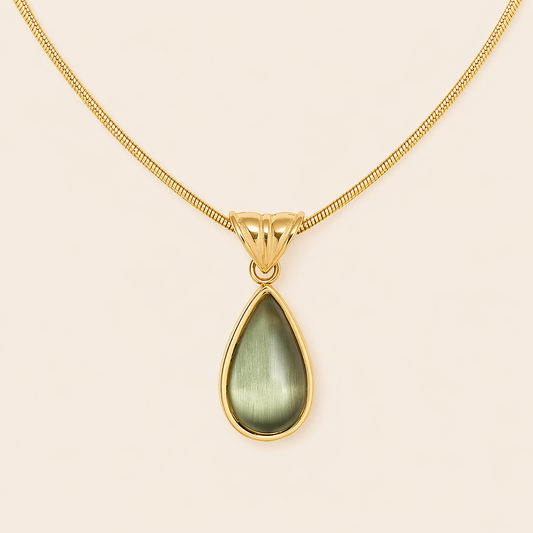 Water Droplet Necklace